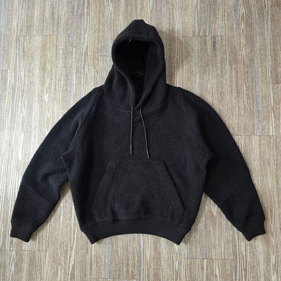 Nike Sportswear Every Stitch Considered Wool Hoodie Black XS Made In Italy New - Picture 1 of 13